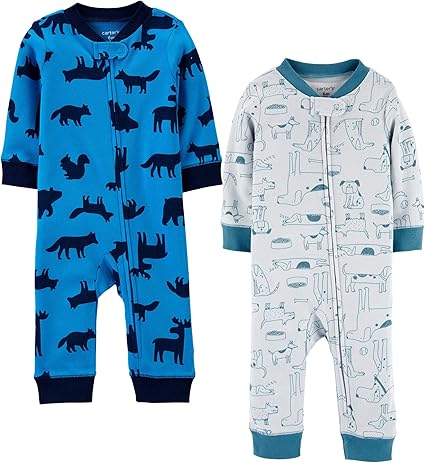 carters romper pajamas