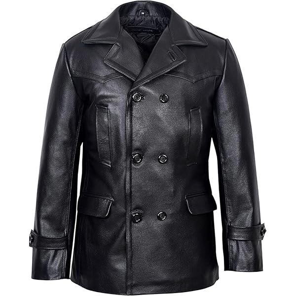 ジャケット・アウター Beams real leather car coat Black Beams Plus Leather Car Coat – Marrkt