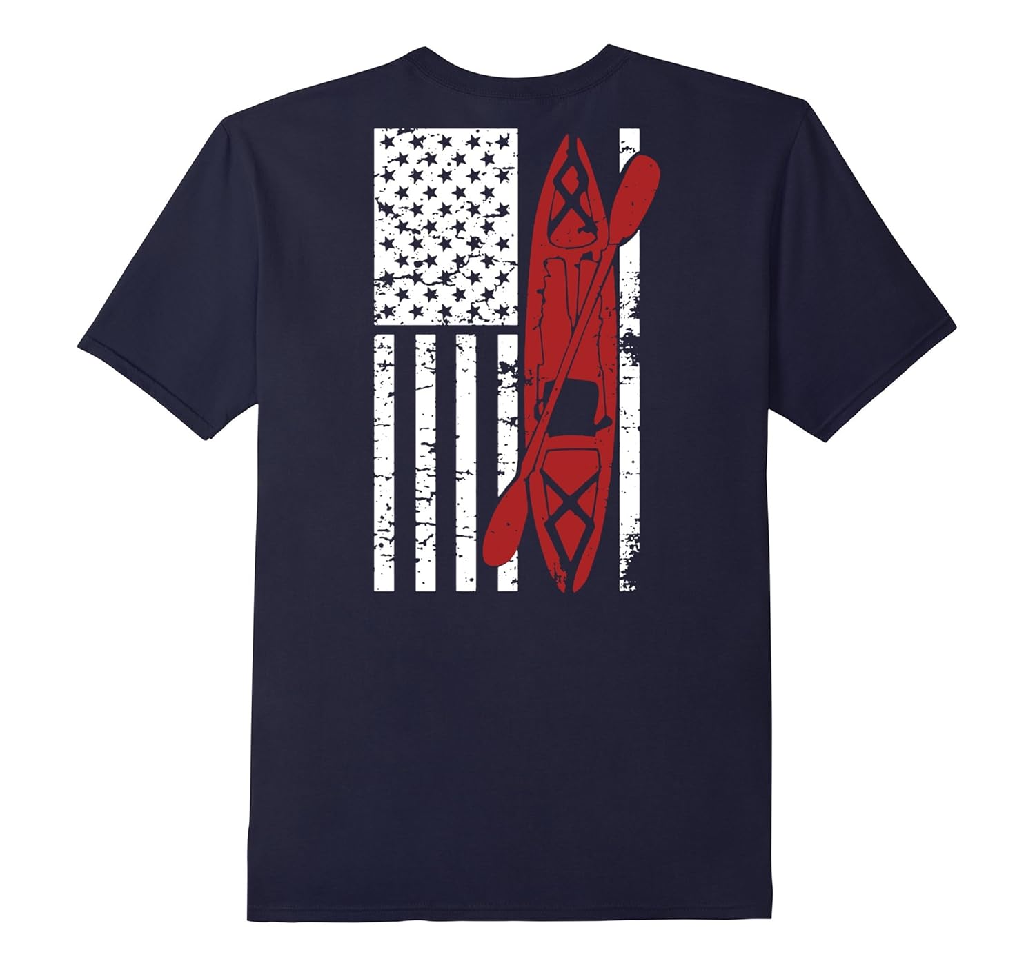 Kayak American Flag Tshirt Cool Kayaking Shirt fathers day4LVS