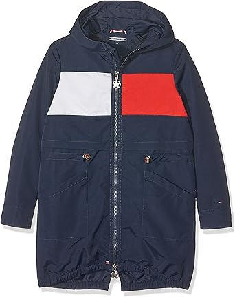 tommy hilfiger navy parka