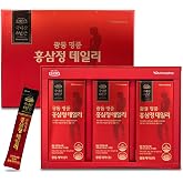 KWANGDONG Korean Red Panax Ginseng Extract, 6-Year Grown, 30 Sticks | Poria Cocos, Rehmannia Root, Arrowroot Concentrate &amp; Honey, Easy-to-Consume Portable Packet, One Packet a Day