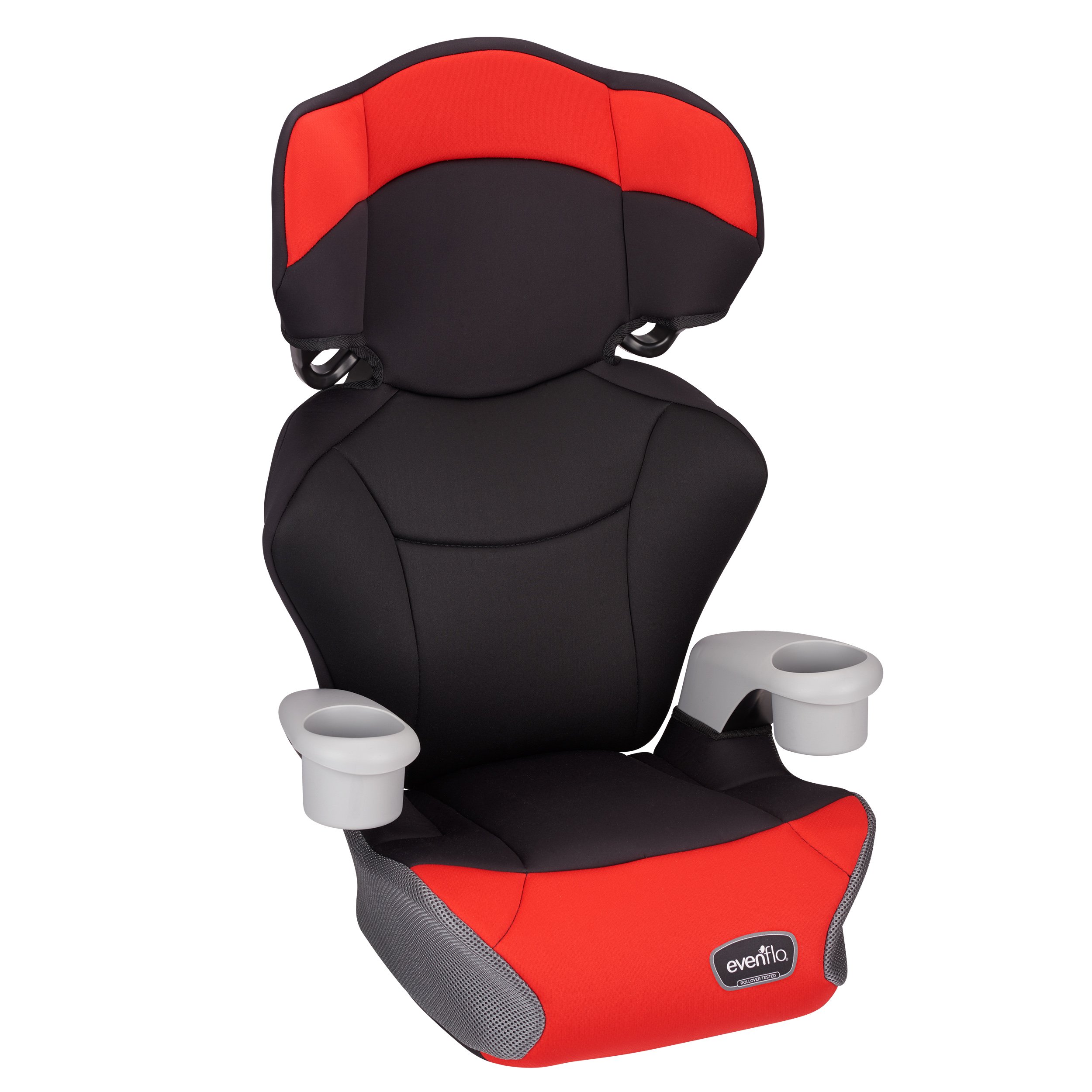 Evenflo Big Kid AMP High Back Booster Car Seat, Cardinal Red