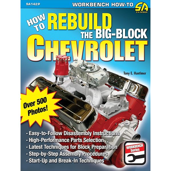 SA311 Book: "Chevy Big Blocks: How To Build Max Performance On A Budget For 850 HP On Pump Gas"