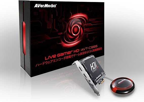 Avermedia Live Gamer Hd Avt C985 ハードウェアエンコーダ搭載でゲーム実況をらくらく高画質配信 日本正規代理店品 Dv334 Avt C985 Avermedia Tvチューナー キャプチャーボード 通販 Amazon