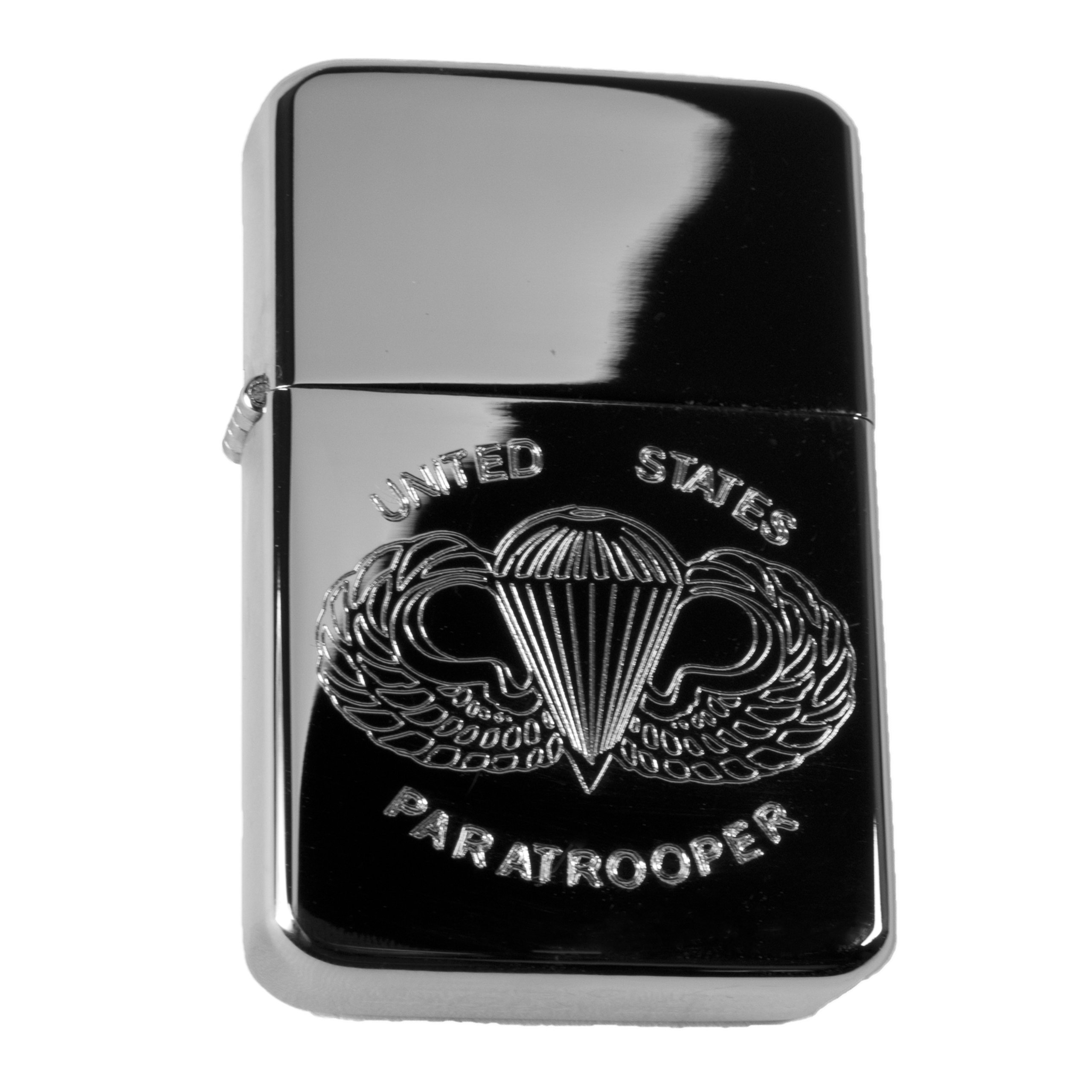Lighter - Us Paratrooper High Polish Chrome
