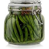 Galashield Glass Jars with Lids 24 oz Food Storage Jars with Airtight Lids Leak Proof Glass Canisters Kitchen Jars