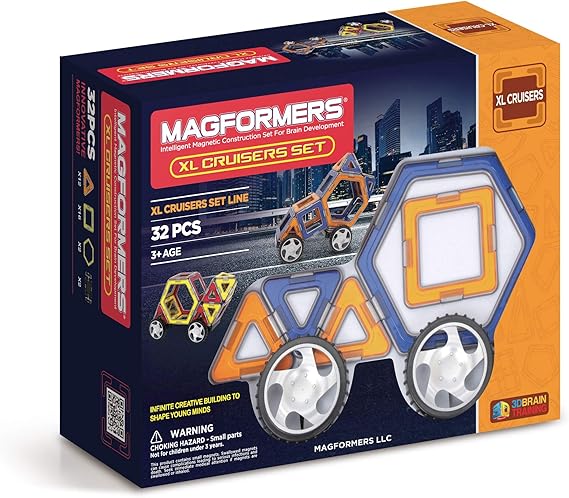 Amazon.com: Magformers XL Cruisers Set 