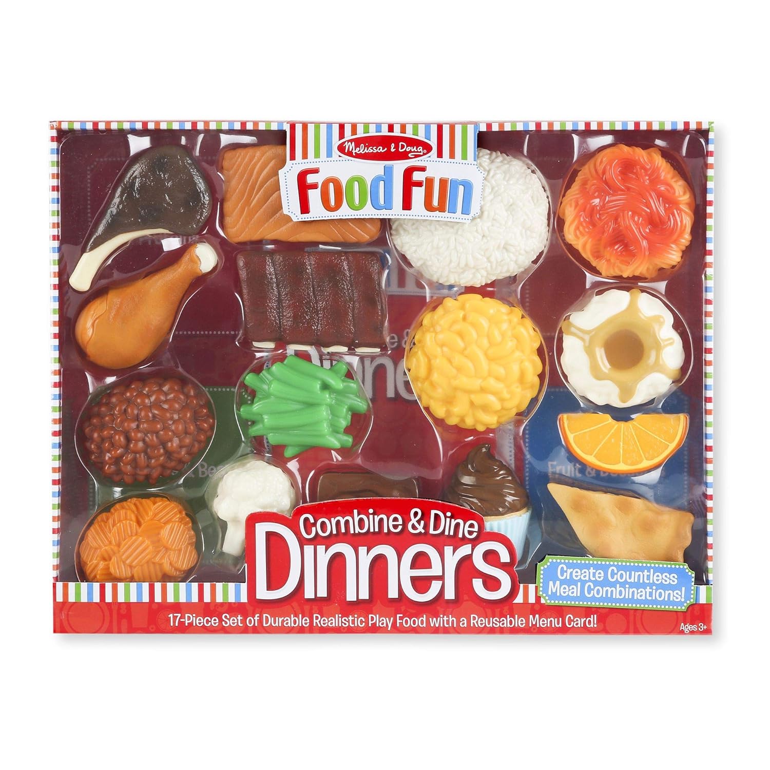 Buy Melissa & Doug Combine & Dine Dinners (Pretend Play, Durable