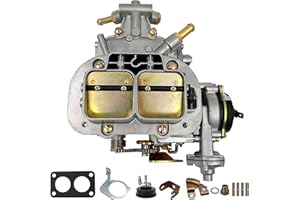 THUNDERMINGO Carburetor fits for Weber 38/38 Carburetor 2 Barrel Weber 38/38 DGV DGAS DGES Carb rebuild kit for Toyota Fiat Renault Ford VW Dodge Pickup BMW Daewoo Mitsubishi Electric Choke CFM390 4Cyl Cylinder