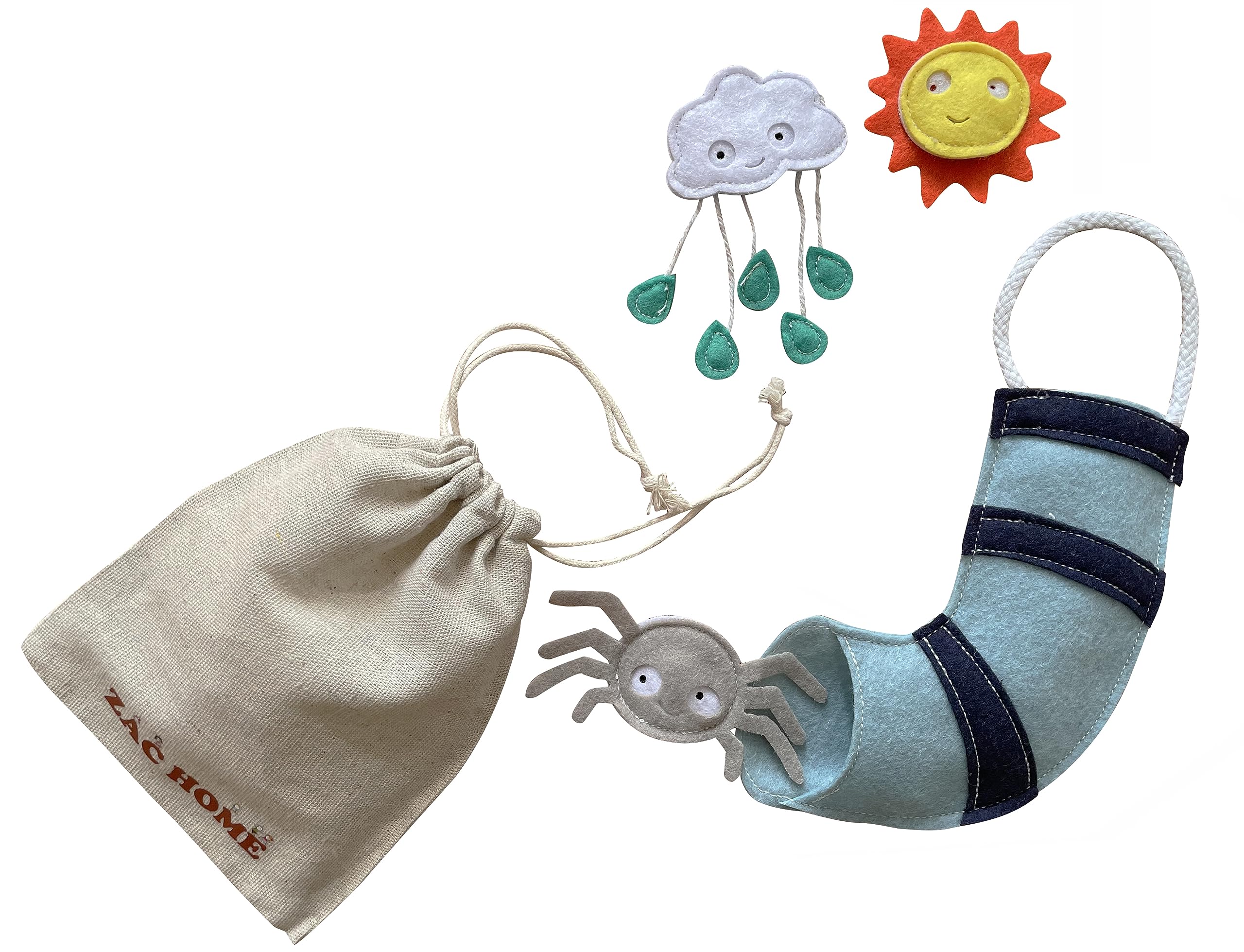 Incy Wincy Spider Nursery Rhyme Finger Puppet