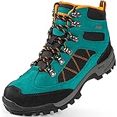 R CORD Hiking Boots Women Waterproof Womens Hiking Boots for Outdoor Trekking Camping Trail Outdoor Hiking Shoes for Women