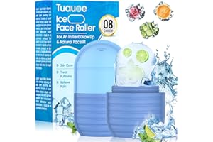 1Pcs Ice Roller for Face and Eye, Ice Face Roller, Reusable Silicone Ice Mold for Face, Facial Beauty Ice Roller Skin Care To