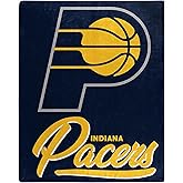 Northwest NBA Indiana Pacers Raschel Throw Blanket, 50" x 60", Signature