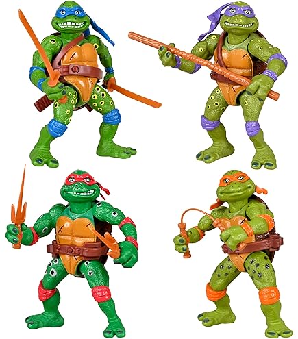 Amazon.com: Teenage Mutant Ninja Turtles TMNT Movie Star Action
