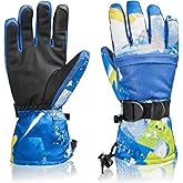 BOSONER Ski Snowboard Gloves, Waterproof Winter Warm Gloves, Cold Weather Touchscreen Snow Gloves for Mens, Womens, Kids Skiing,Snowboarding