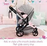 Bayer Design Bayer Baby Dolls Pram XEO Convertible Doll Pushchair 46cm view 3