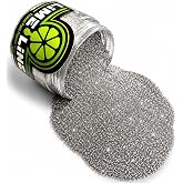 LiME LiNE Sprayable Metal Flake Paint Additive: Solvent Resistant Glitter for Automotive Custom Painting (Silver)