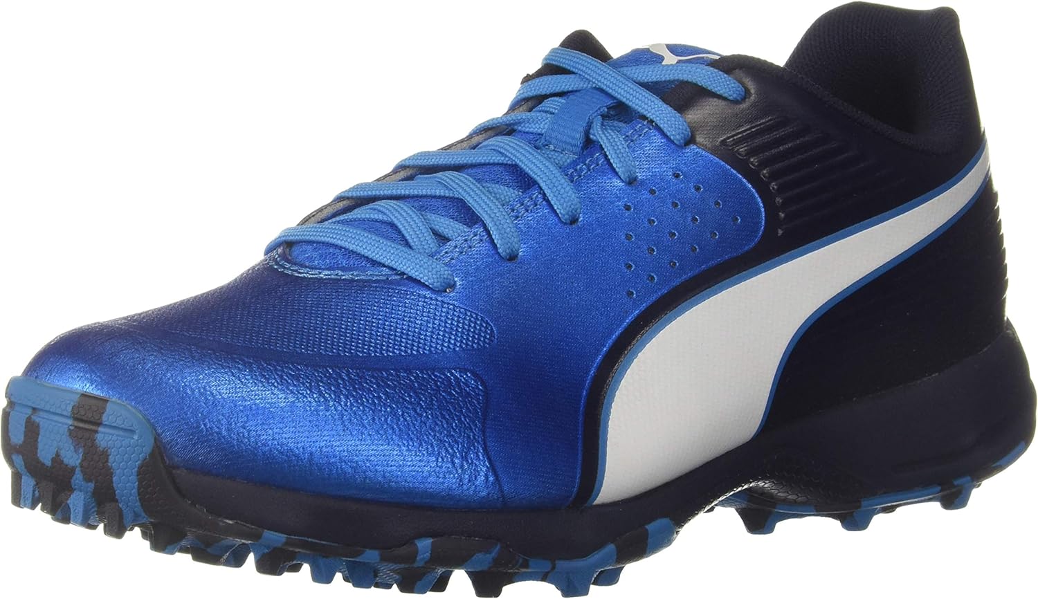 puma blue cricket shoes