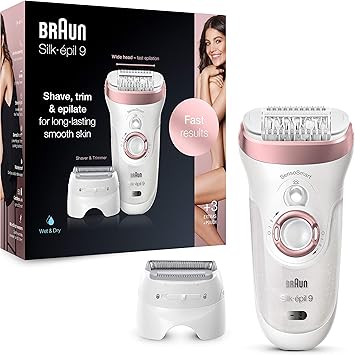 Braun Silk Epil 9 9 720 Epilierer Fur Frauen Fur Langanhaltende Haarentfernung Mit Rasier Und Trimmeraufsatz Hochfrequenz Massageaufsatz Fur Extra Sanfte Haarentfernung Wet Dry Weiss Rosegold Amazon De Drogerie Korperpflege