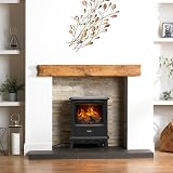 Dimplex Bayport Optimyst Electric Stove Fire Water Vapour Lifelike Flame Black view 2