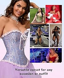 SZIVYSHI Corset Tops for Women, Bustier Shapewear
