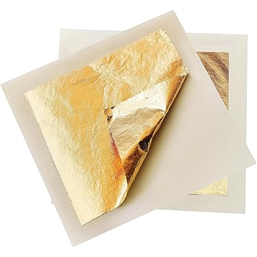 Feuille de métal pour décor à la feuille d'or