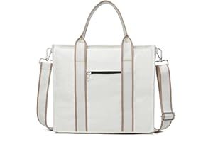 LoZoDo Womens Canvas Tote Bag with Inner Zip Pocket, The Tote Bag for Work, Unique Teacher Tote Bag, Gift for Women,Mom,Bride