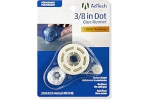 AdTech Glue Dot Refill, Clear