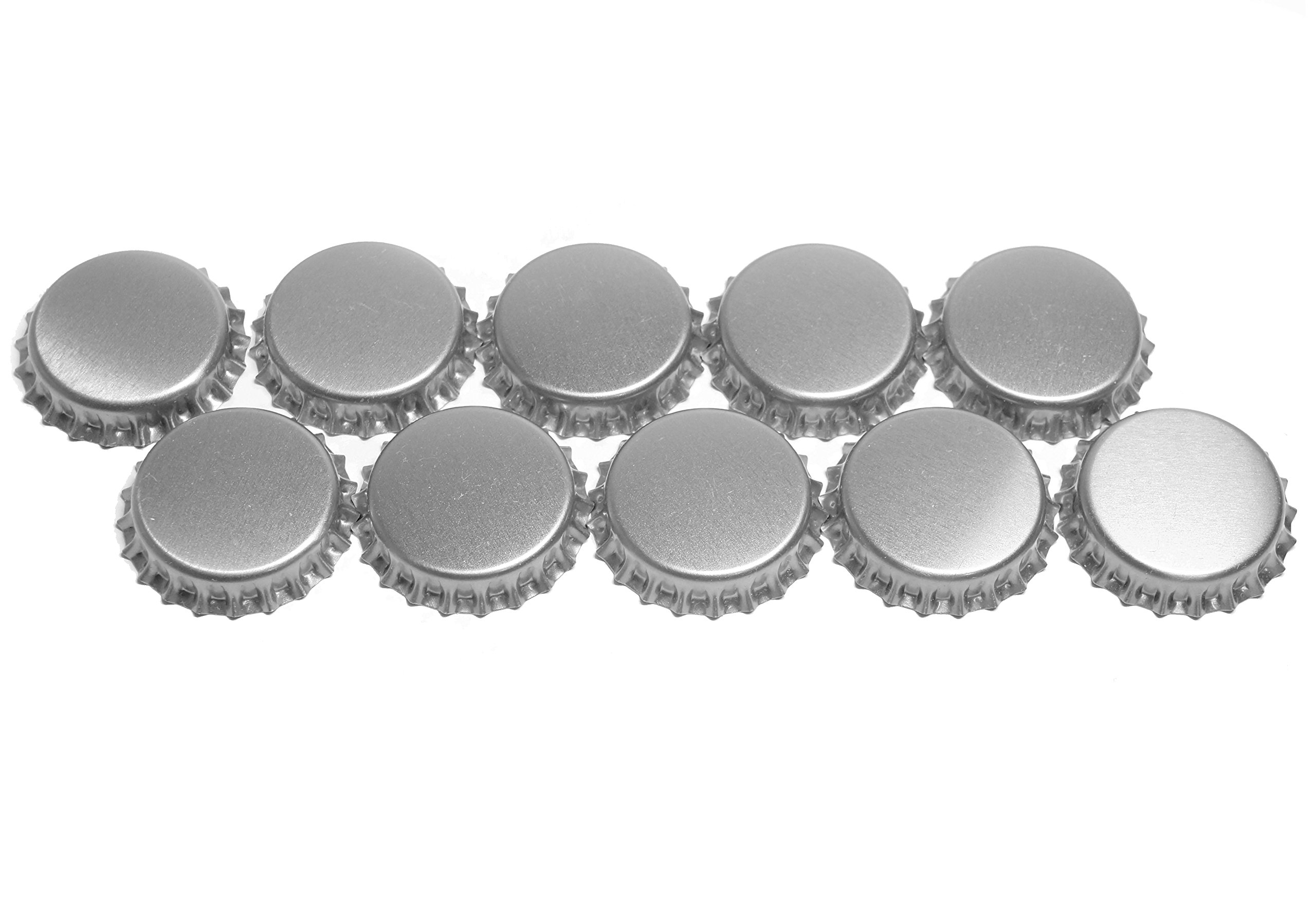 New Beer Bottle Caps Oxygen Absorbing Seal Silver Crown Caps for Home