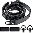 VVAAGG 2 Point QD Sling Adjustable 550 Paracord Sling with Metal Hook and QD Sling Swivels for Hunting