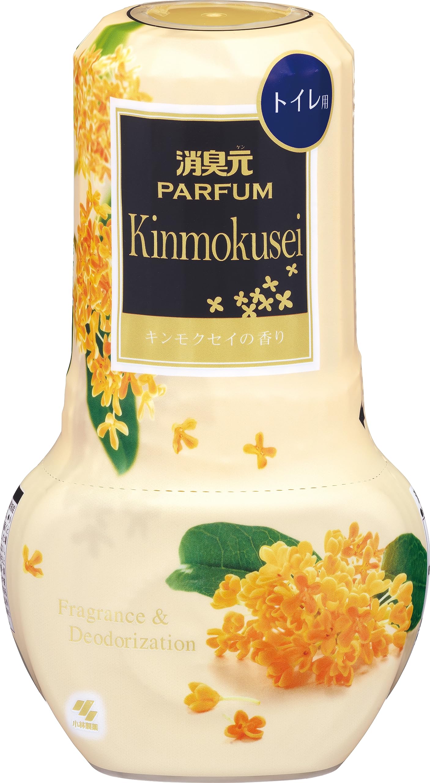 消臭元 トイレの パルファム キンモクセイ(金木犀)の香り 消臭芳香剤 トイレ用 置き型 消臭 芳香剤 400ml 小林製薬商品画像