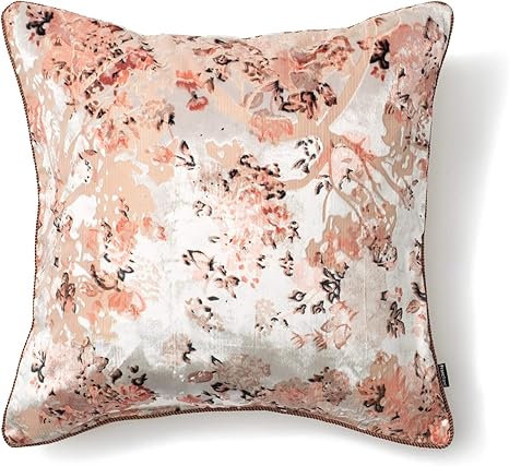 Amazon Co Jp フランフラン ロージー クッションカバー 450 450 ピンク ホーム キッチン