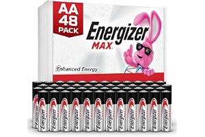 Energizer MAX AA Batteries, Double A Alkaline Batteries (48 Pack)