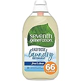Seventh Generation Laundry Detergent, Ultra Concentrated EasyDose, Free & Clear, 23 oz, 66 Loads (Packaging May Vary)
