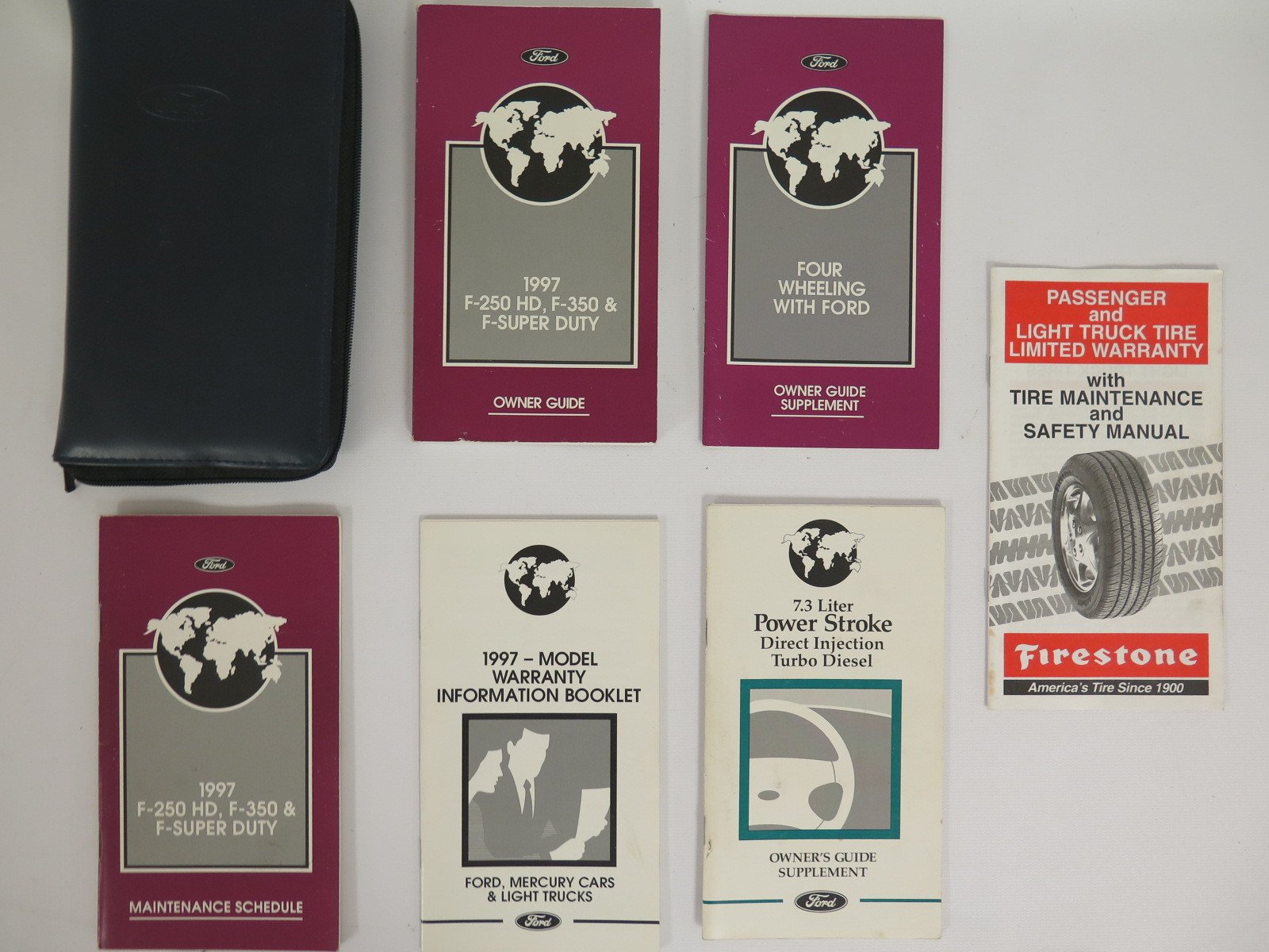 1997 Ford F-250 HD F-350 F-Super Duty Service Manual 2 Volume Set Original  Paperback – 1997