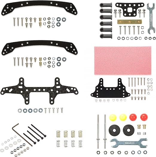 Amazon タミヤ グレードアップパーツシリーズ No 472 Gp 472 Frp フロントワイドステー フルカウルミニ四駆タイプ 2個 No 430 Gp 430 Frp マルチワイドリヤステー No 478 Gp 478 ボールリンクマスダンパー スクエア No 518 Gp 518 Frp リヤ