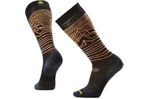 Smartwool Men's Snowboard Full Cushion Iguchi Pattern Over the Calf Socks