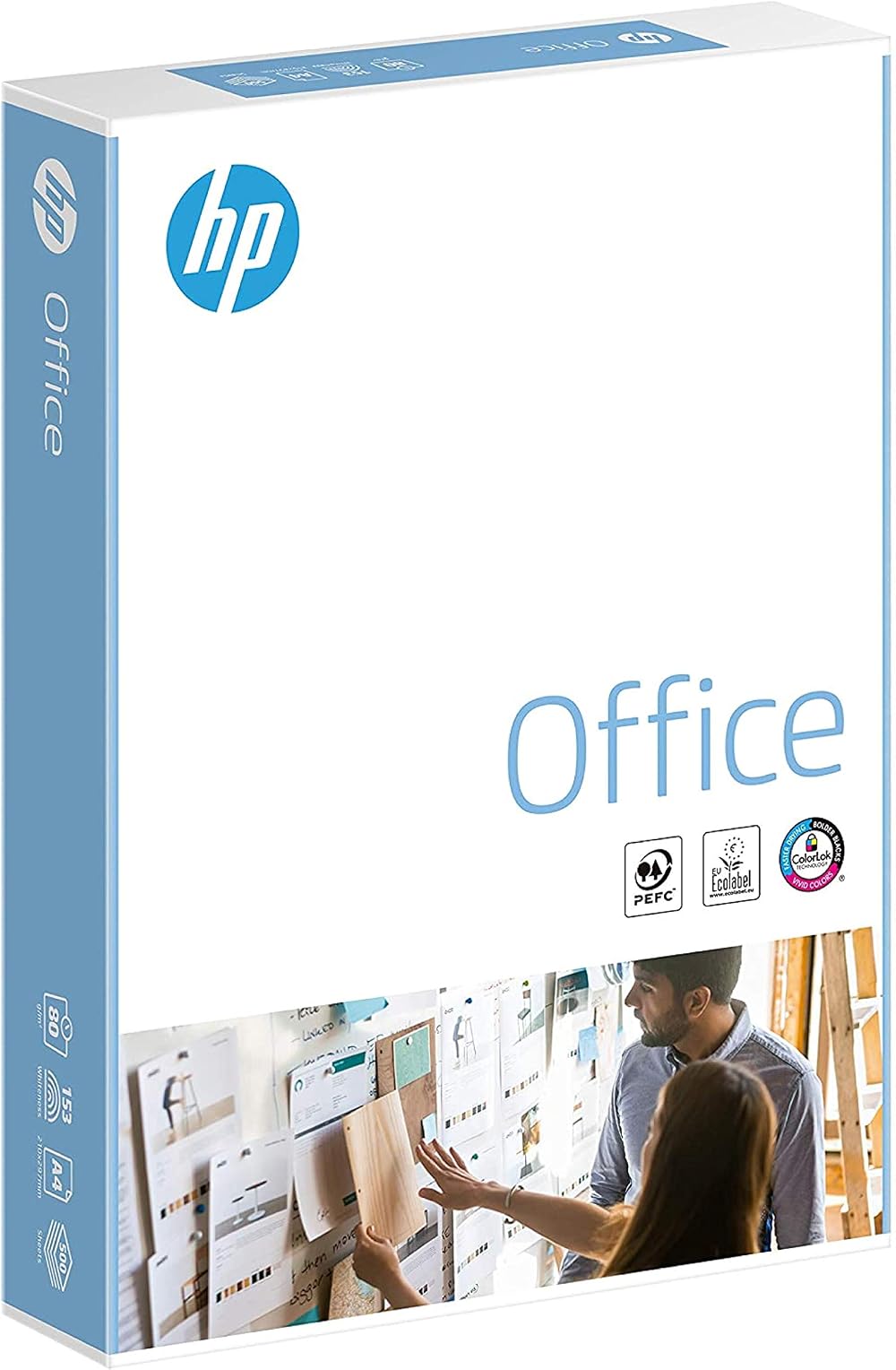 HP Office A4 210x297mm 80gsm 500sheets Ream FSC Certified