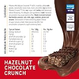 fit bakes Mini Hazelnut Chocolate Bars 64 Calories 12x19g Low Sugar view 6