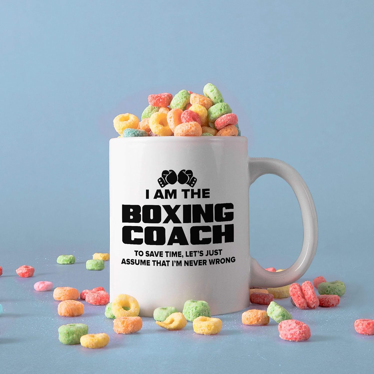 LANIAL Boxing Coach Mug, Boxing Gift, Boxing Coffee Mug