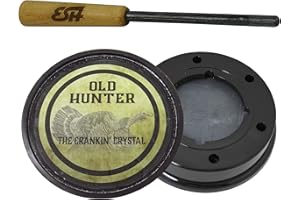 ESH Turkey Pot Calls – Turkey Glass Calls & Slate Calls with Strikers – Realistic Turkey Calls for Hunting and Lures