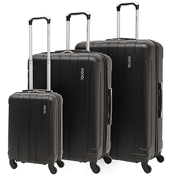 5 cities hard shell suitcase