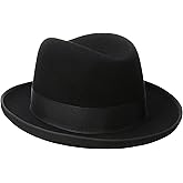 Stetson Men's Homburg Royal Deluxe Fur Felt Hat