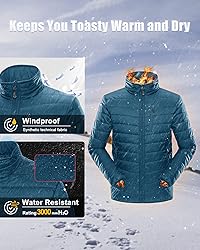 33,000ft Men's Lightweight Packable Insulated