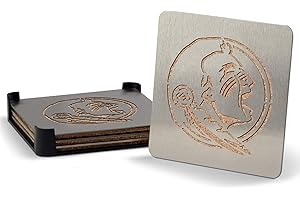 YouTheFan NCAA Boasters, 4-Piece Coaster Set