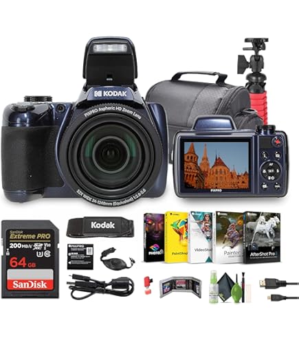 Amazon.com : Kodak PIXPRO AZ528 16 MP Full HD Video Digital Camera