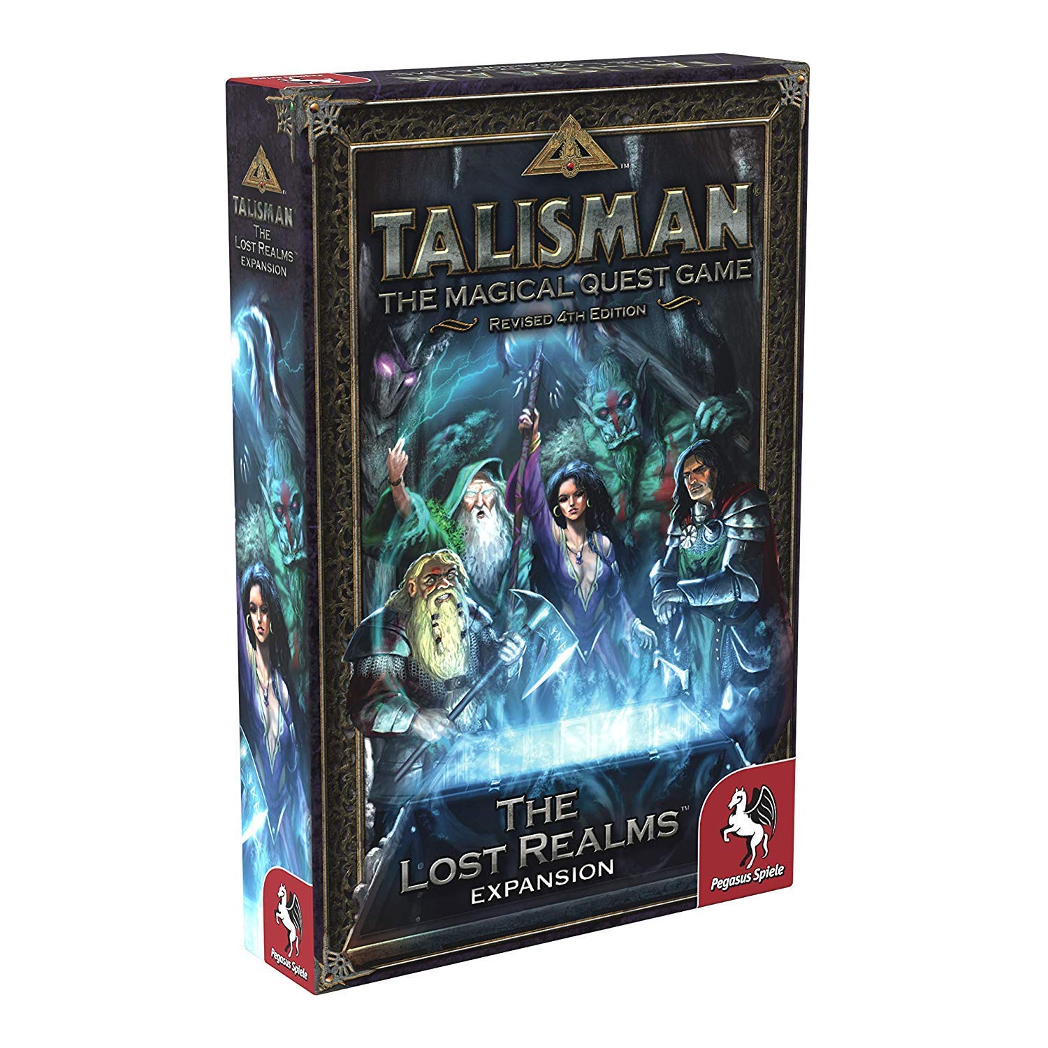 Pegasus Spiele | Talisman: The Lost Realms Expansion | Board Game | Ages 13+ | 2-6 Players | 90 Minutes Playing Time