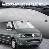 MaxEarn Internal Thermal Windshield Covers for VW T5 T6 3Pcs view 7