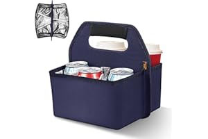 Desing Wish Portable Coffee Cup Drink Carrier Holder Organizer Tote Bag Reusable Insulated Coffee Cup Holder Carrier with Han