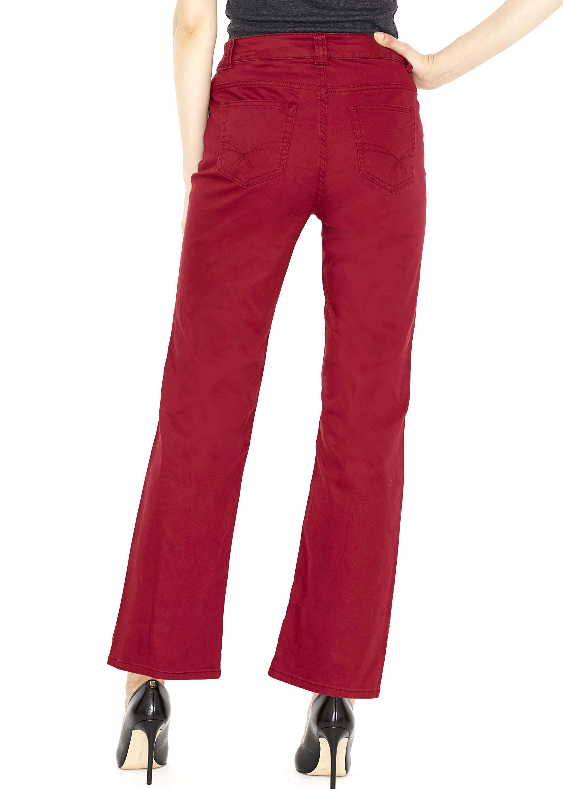 Croft And Barrow Straight Leg Womans Pants Soft Stretch Dress